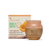 SEA OF SPA VANANEMISVASTANE 45+ päevakreem SPF15 kõrvitsaõliga kuivale näonahale 50ml | Multum