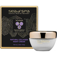 SEA OF SPA Marine öökreem kollageeni ja hüaluroonhappega 50ml | Multum