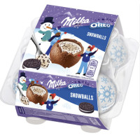 MILKA OREO Lumepalli piimašokolaadikommid täidisega 112g | Multum