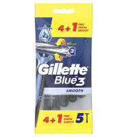 GILLETTE Blue 3 Siledad ühekordsed pardlid 5tk | Multum