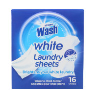 At Home Wash Valged pleegitavad salvrätikud pesule 12 tk. | Multum