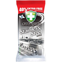 Green Shield Stainless Steel Niisked salvrätikud roostevabast terasest pindadele 70 tk | Multum