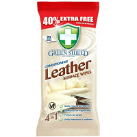 Green Shield niisked salvrätikud nahktoodete puhastamiseks 70 tk. | Multum