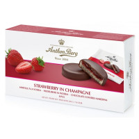 Anthon Berg Strawberry In Champagne šokolaadikommid - maasikad šampanjas 220g | Multum