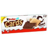 Kinder Cards Cookies šokolaadi vahvlid x10 128g | Multum