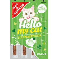G&G Hello My Cat maiuspalad kassidele - lambaliha/kalkunirullid x10 50g | Multum