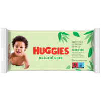 Huggies Natural Care niisked salvrätikud x56 | Multum