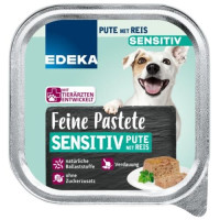 Edeka Feine Sensitiv Pate koertele kalkuni ja riisiga 150g | Multum