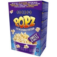 Popz Micowave Popcorn magus ja soolane popkorn (3x90g) 270g | Multum
