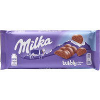 Milka Bubbly Milk poorne piimašokolaad 90g | Multum