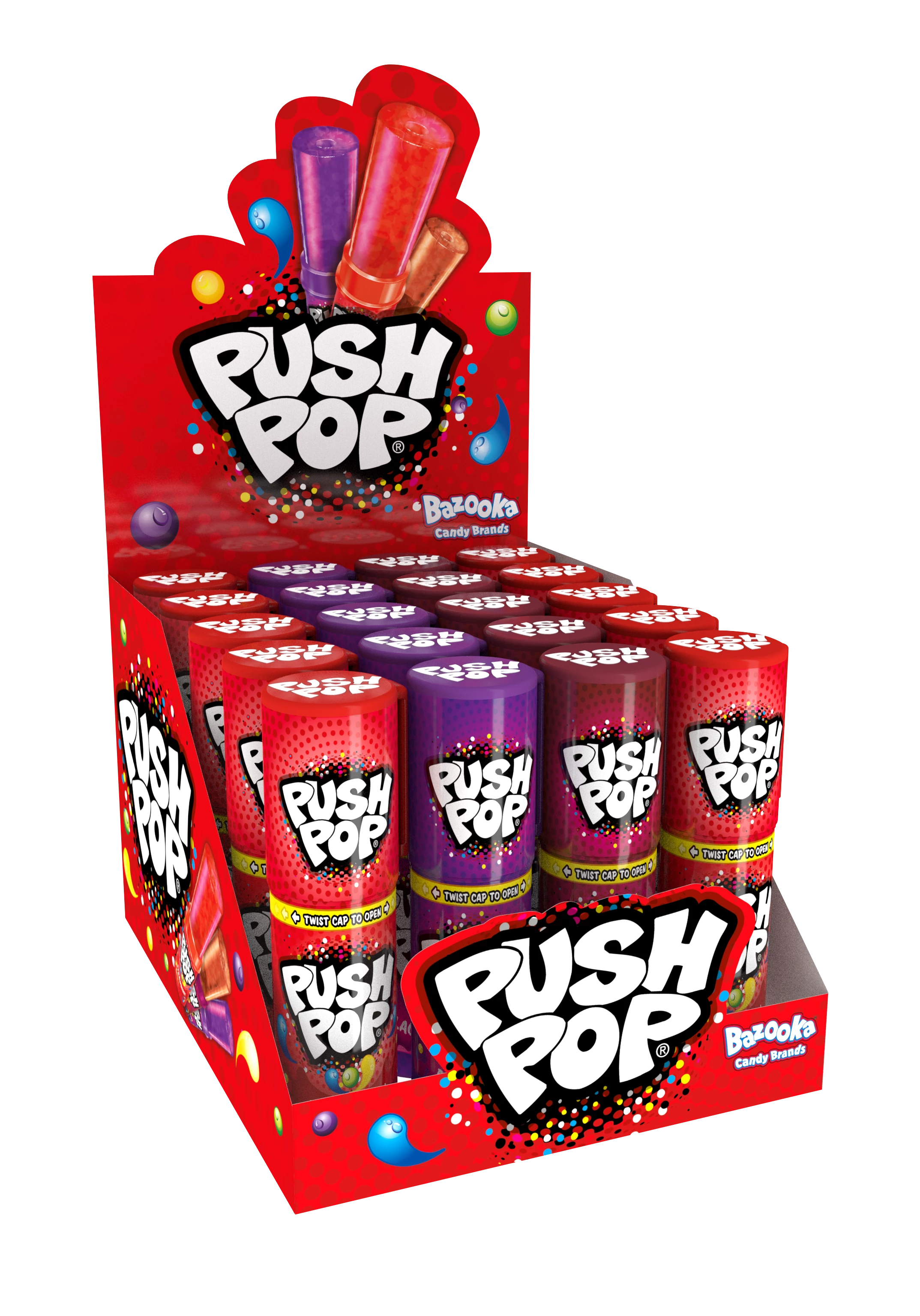 BAZOOKA Push Pop pulgakomm 15g | Multum