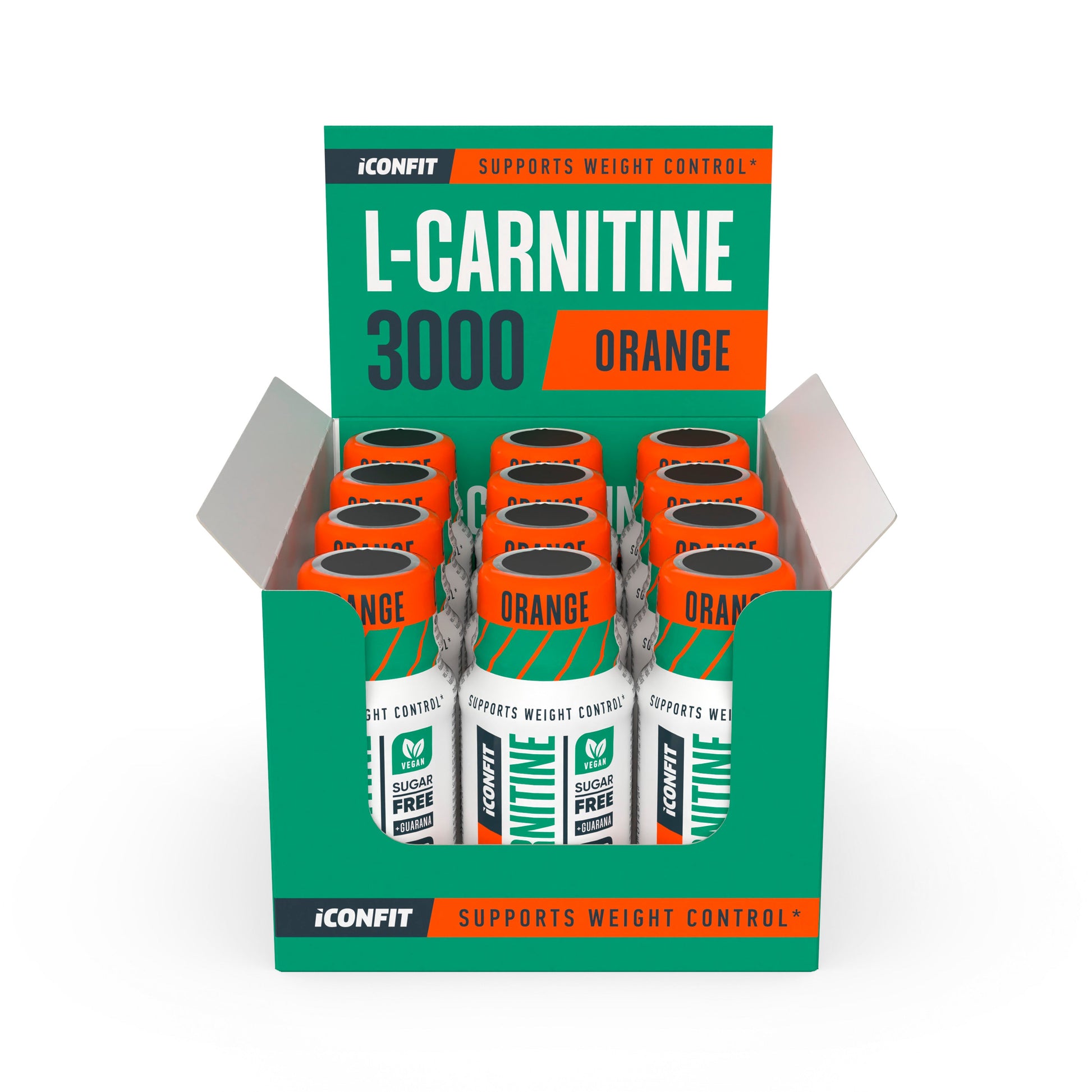 ICONFIT L-Carnitine 3000 apelsinimaitseline jook 60ml | Multum