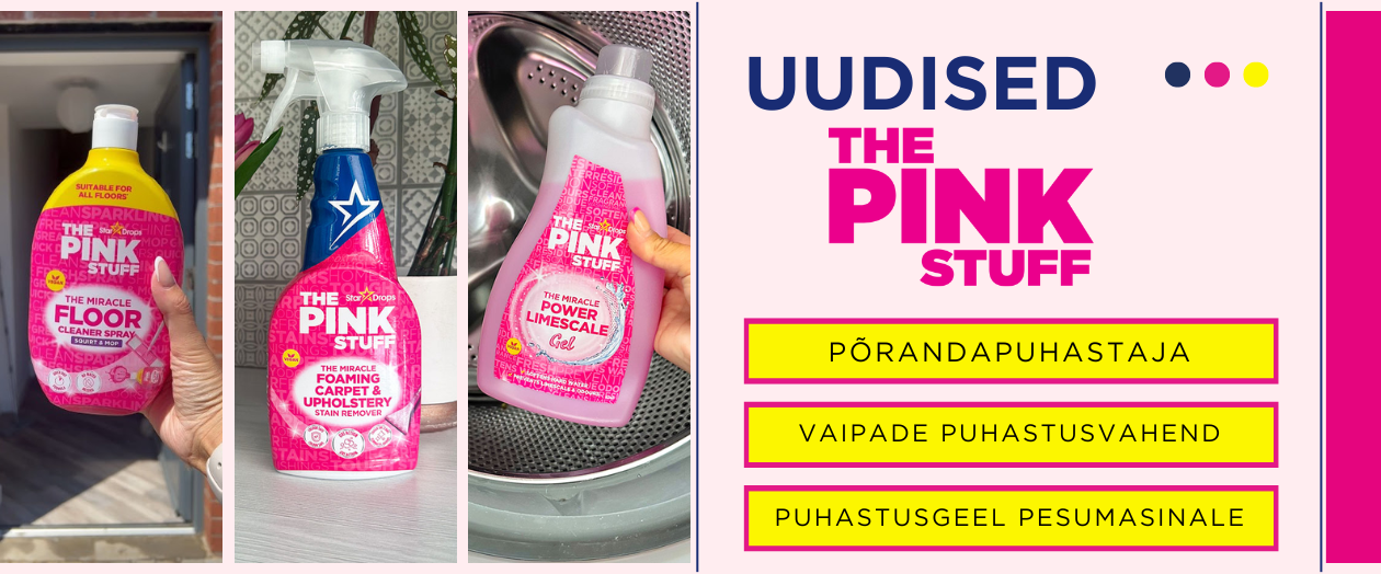 The Pink Stuff Eesti, hea hinnaga kodupuhastusvahendid
