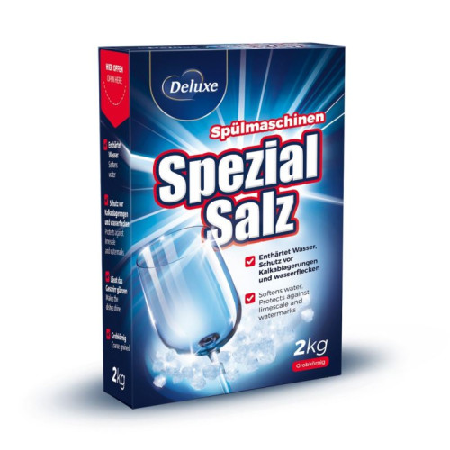Deluxe Spezial Salz nõudepesumasina sool 2kg | Multum