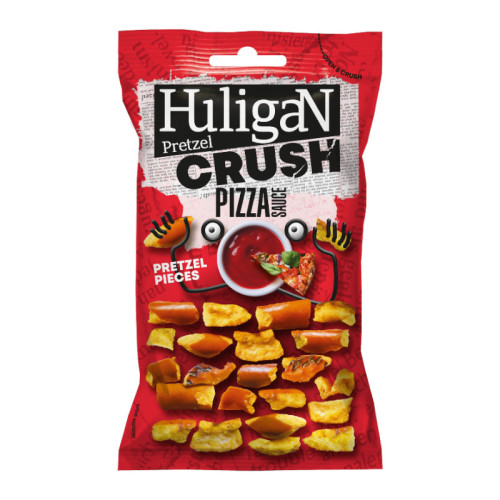 Pretzel Crush PIzza Sauce pitsamaitselised küpsised 65g | Multum