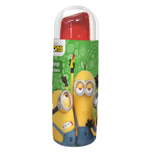 Minions Twist Pop pulgakomm + kleebis 15g | Multum
