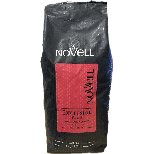 Novell Excelsior Plus röstitud kohvioad, 1 kg | Multum