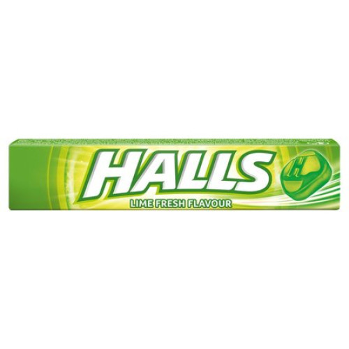 Halls Lime Värsked laimimaitselised pulgakommid 33,5g | Multum