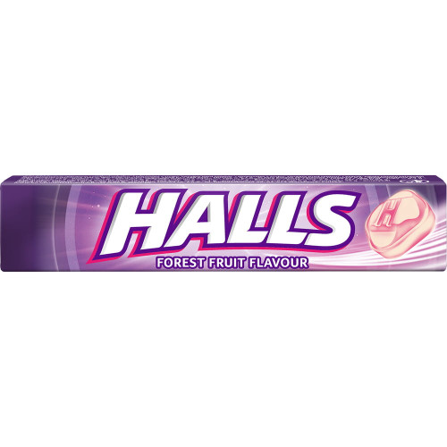 Halls Forest Fruit Flavor metsamarjamaitselised pulgakommid 33,5g | Multum