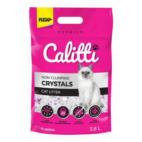 Silikoonliiv kassidele CRYSTAL, 3,8L | Multum
