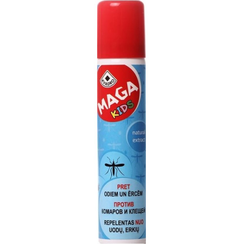 MAGA KIDS vahend lastele sääskede, puukide vastu 100ml | Multum