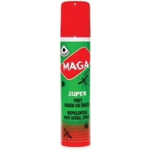 MAGA SUPER vahend sääskede, puukide vastu 100ml | Multum