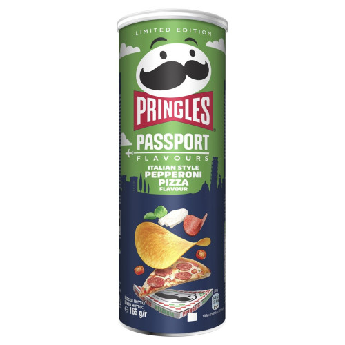 Pringles Itaalia pepperoni pitsa maitsega 165g | Multum