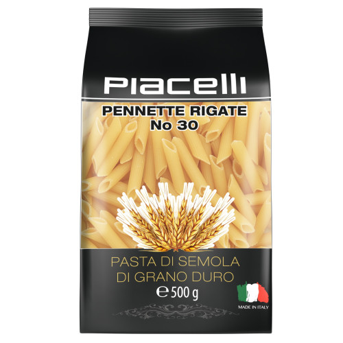 Piacelli Pasta Pennete Rigate pasta 500g | Multum