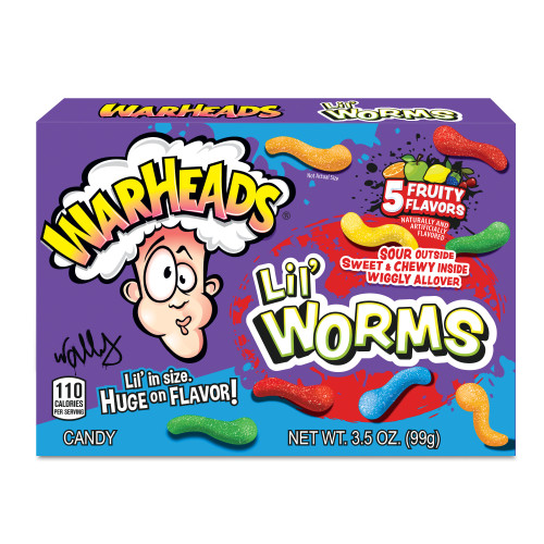 Lõhkepead Lil Worms želee kommid 99g | Multum
