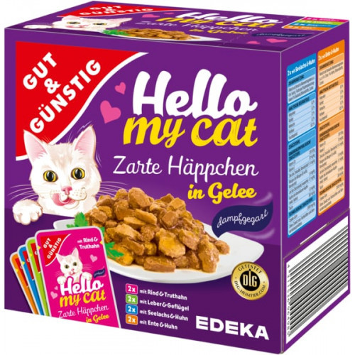 G&G Hello My Cat kassitoit 8 tk 800g | Multum