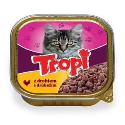 Tropi pasteet linnulihaga kassidele 100g | Multum