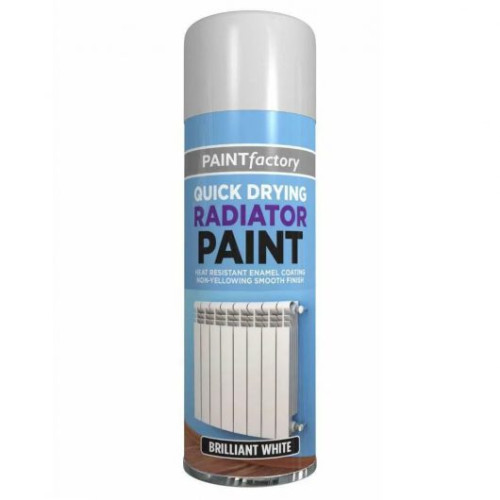 Paint Factory kiirkuivav värv radiaatoritele - valge 300ml | Multum