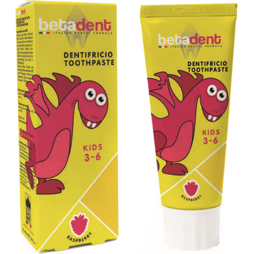 Betadent Kids vaarikamaitseline hambapasta lastele 3-6g 75ml | Multum