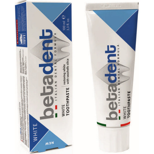 Valgendav hambapasta Betadent White Action 100ml | Multum