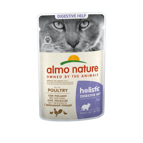 Almo Nature Sensitive täistoit linnulihaga kassidele 70g | Multum