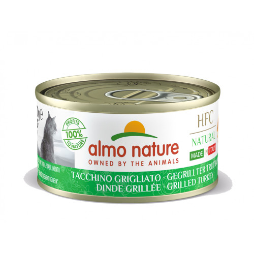 Almo Nature täiendtoit grillitud kalkunilihaga kassidele 70g | Multum