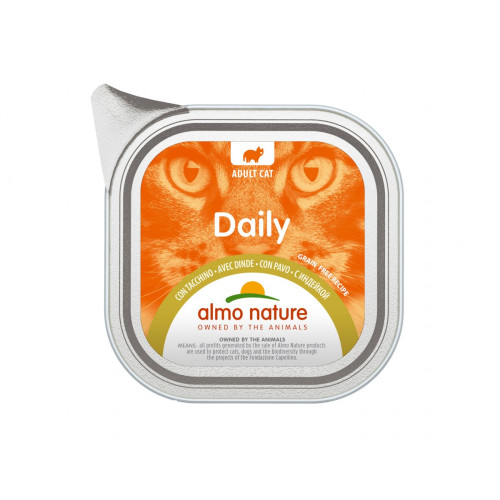 Almo Nature täistoit kalkunilihaga kassidele 100g | Multum