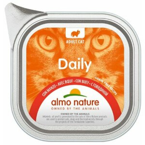 Almo Nature täistoit veiselihaga kassidele 100g | Multum