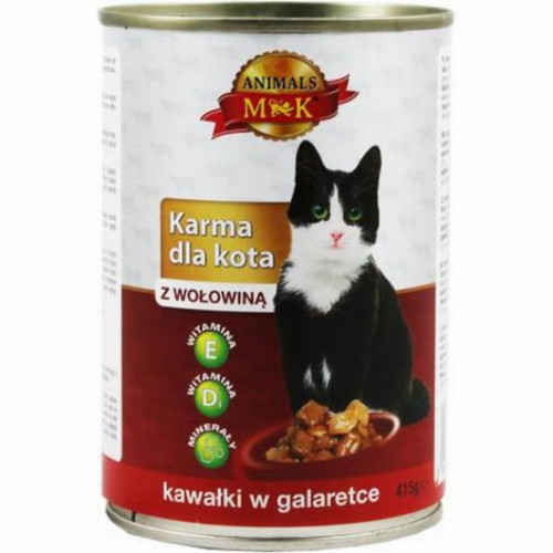 Karma konserveeritud kass veiselihaga tarretises 415g | Multum