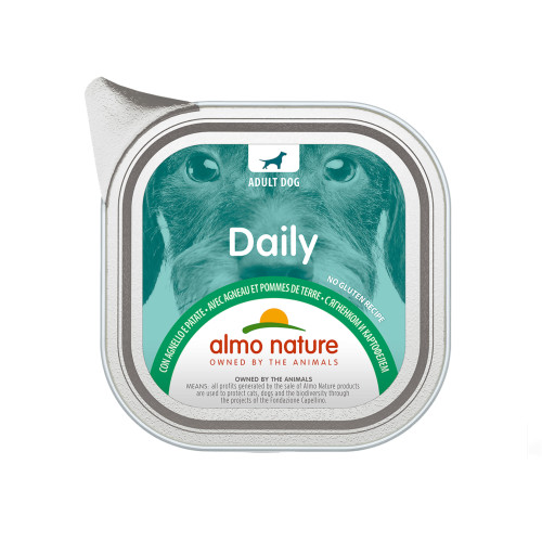 Almo Nature Daily märgtoit lambaliha ja kartuliga koertele 100g | Multum