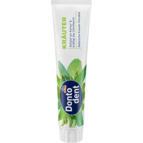 Dm Dontodent Krauter hambapasta taimeekstraktidega 125ml | Multum