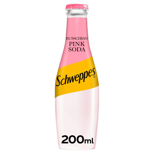Schweppes Russchian Pink Soda gaseeritud karastusjook 0,2L | Multum
