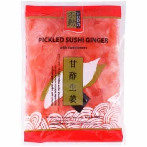 Fudo marineeritud sushi ingver magusainetega, roosa 200g | Multum