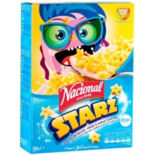 Nacional Starz hommikusöögihelbed meega 300g | Multum