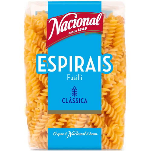 Nacional Fusilli tippkvaliteediga pasta 500g | Multum
