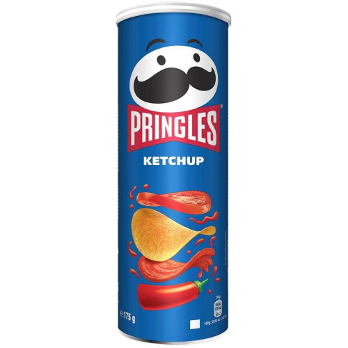 Pringles Ketšupi laastud ketšupi maitsega 165g | Multum