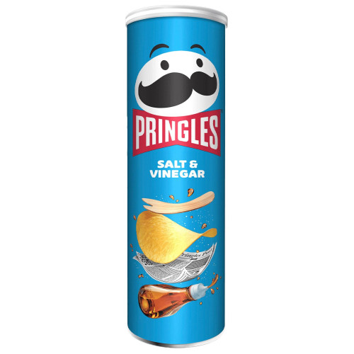 Pringles kartulikrõpsud soola ja äädika maitsega 165g | Multum