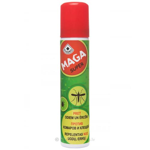 MAGA putukatõrje aerosool sidrunheina ja rosmariini aroomiga, 100ml | Multum