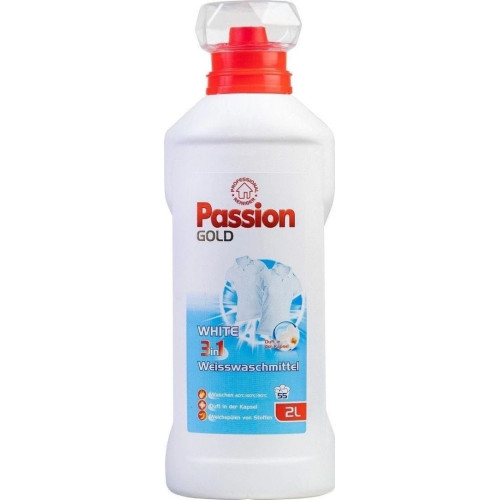 Passion 3in1 pesugeel valgele pesule 55x 2L | Multum