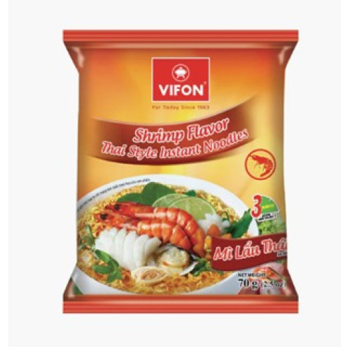 Vifon kiirnuudlid "Mi Lau Thai" kreveti maitsega 70g | Multum